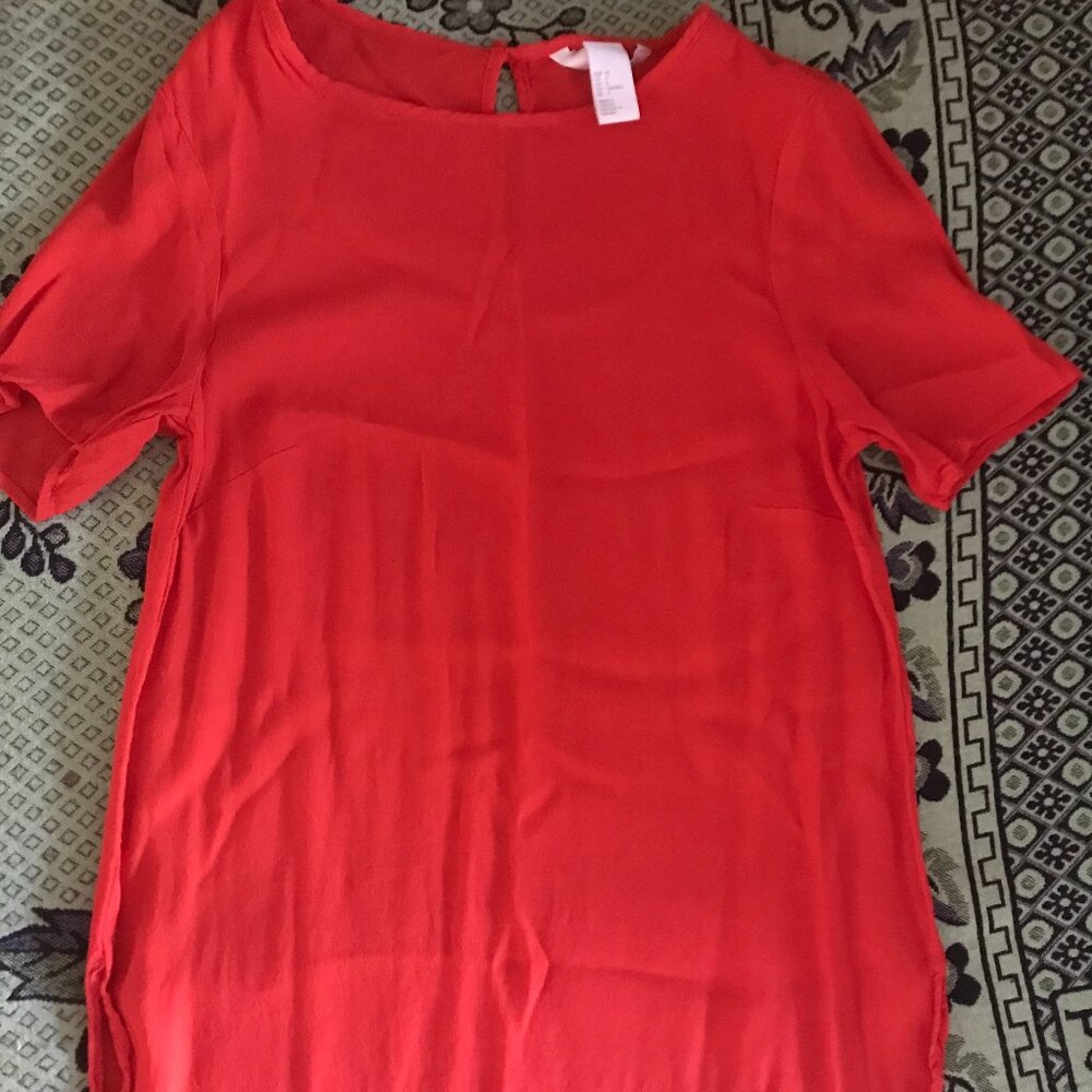 H@M women short sleeve blouse